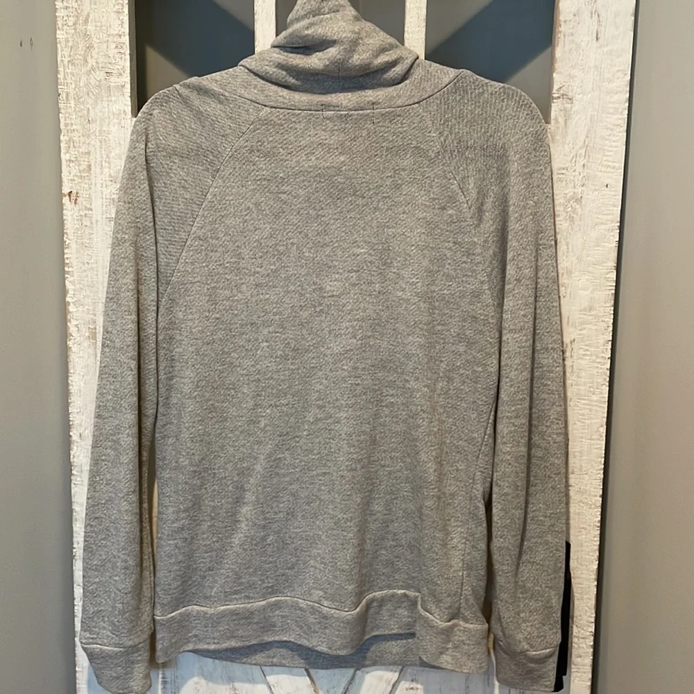 Woman’s Lightweight Cowl Neck Sweatshirt - Picture 3 of 5